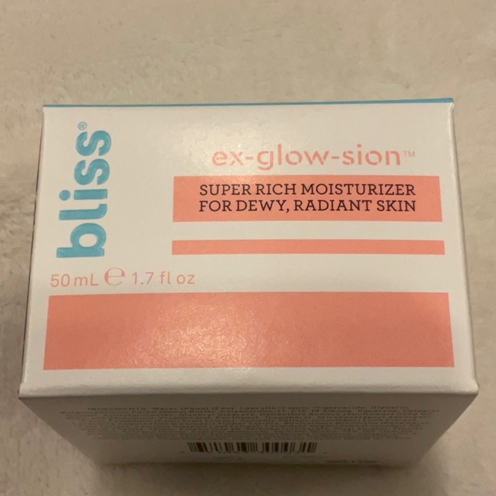 Bliss ex-glo-sion moisturizer
